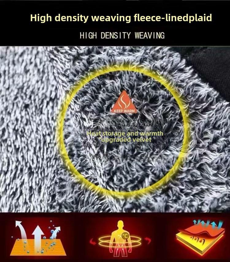 Men's Plus Velvet Winter Denim Jacket: Trendy Autumn/Winter Casual Wear