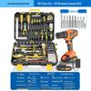 Multi-functional Household & Auto Repair Toolbox: Industrial-Grade Hardware & Electrician Storage Set