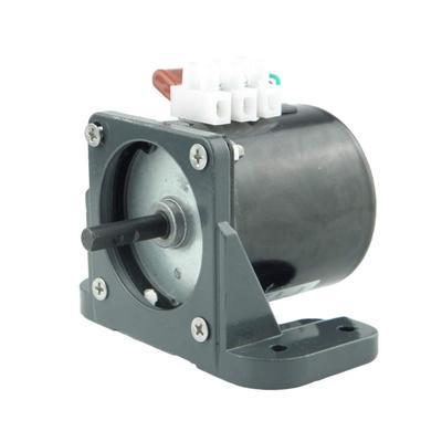 CHANCS Permanent Magnet Motor 60KTYZ AC 110V Synchronous Gear Motor with Fixed Base and Motor Bracket Support 2.5-3RPM CW/CCW