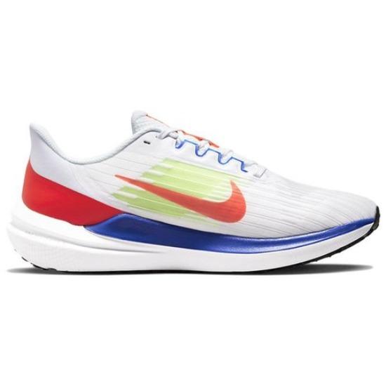 Nike Air Winflo 9 White Racer Blue Crimson - DX3355-100