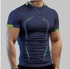 Men'S Fitness Sports Training Breathable Short Sleeve European Size Quick Drying Clothes Men'S Sports Fashion Short Sleeve T-Shirt