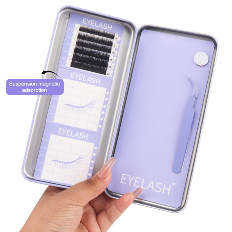 Women Magnetic Storage Box For Eyelash, False Eyelash Extension Storage Tool, Magnetic Eyelash Strips Magnetic Headband For Gift
