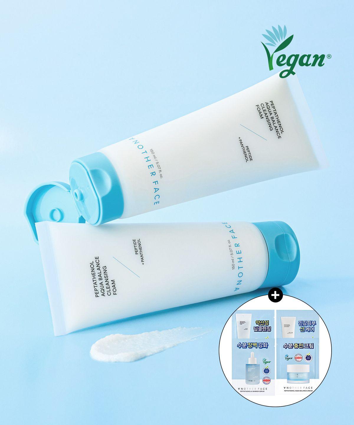 Peptatenol Moisture Balance Cleansing Foam 150ml (+Free Sample Kit)