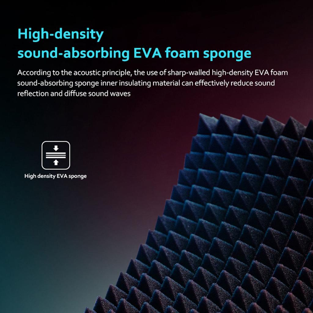 Foldable Adjustable Sound Absorbing Vocal Recording Panel Portable Isolation Microphone Shield Sound proof Plate