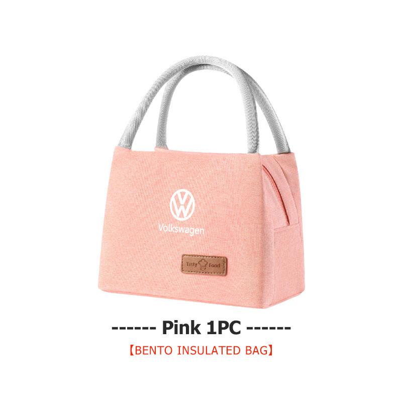 Für Volkswagen VW Brotdose Isolierbeutel Picknicktasche Lebensmittelorganizer Bento Scirocco Jetta Käfer Golf 4 5 6 Passat Polo B5