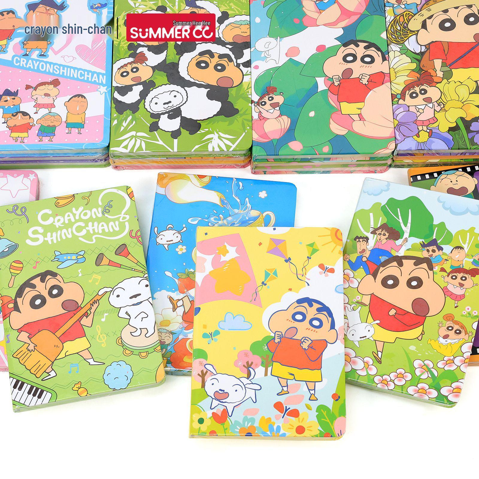 

Shin-chan A5 Hardcover Notebook & Planner - Adorable Color Pages, High-Value Ins Style Diary Single Book