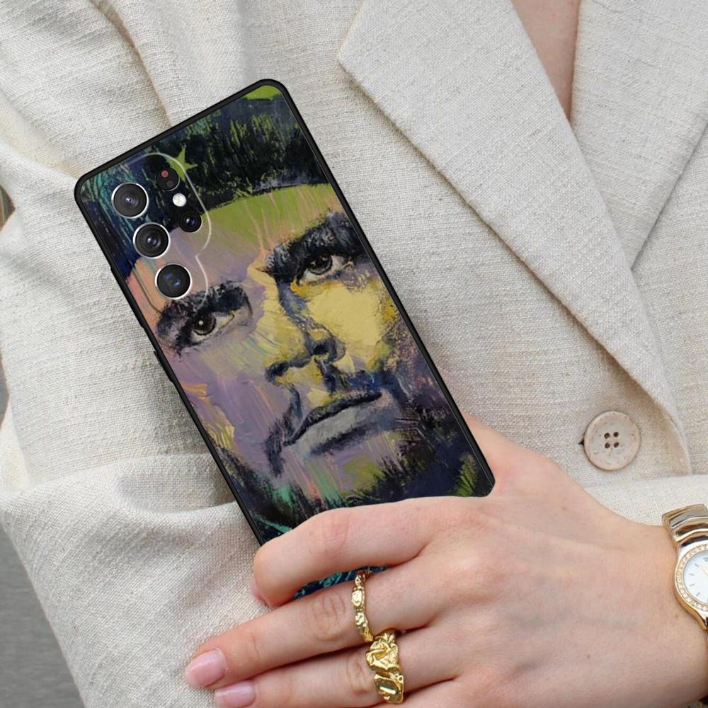 che guevara Smoking Cigar SOFT Cell Phone Case for Samsung Galaxy S26 Ultra S25 S24 S23 S22 S21 S20 Note10 Cover