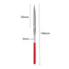10 stk diamant nålfilsett 3x140 mm mini nålfilsett for steinglass metallutskjæring håndverk håndverktøy nålfilsett