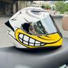 New Locomotive Motorcycle Men's and Women's 3c Full Helmet Motorcycle Personalized Handsome Safety Helmet Winter Windshield Helmet