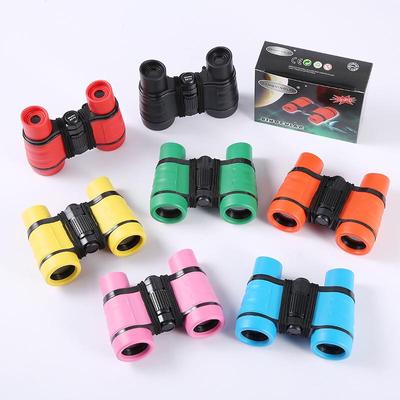 Çocuk Oyuncak Teleskopu: 4X30 HD Optik Film, Renkli Plastik, Kaymaz Sap