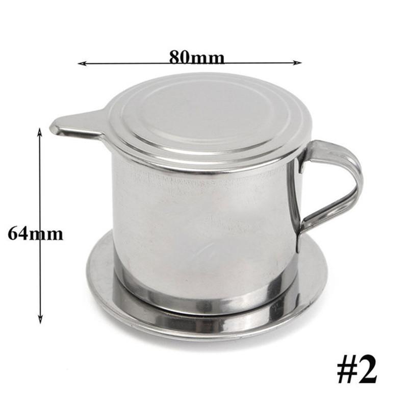 50/100ml Vietnam Estilo acero inoxidable Café gotero Filtro Cafetera Olla  Infundir taza de tostado medio a profundo Fácil limpieza comprar a buen  precio — entrega gratuita, reseñas reales con fotos — Joom
