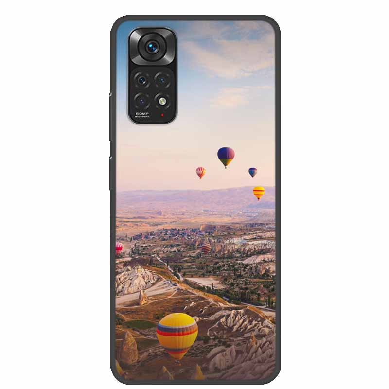 For Redmi Note 11 Cases Note11s Painted Soft TPU Silicone Phone Cases for Xiaomi Redmi Note 11 Pro 5G Cover Coque Note11s 4G Bag