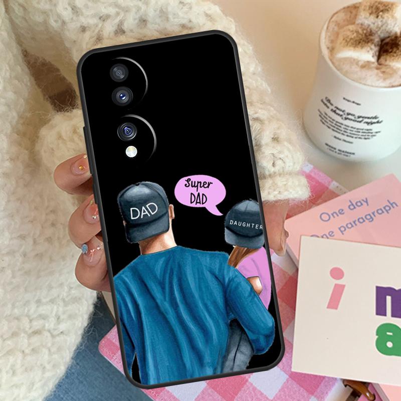 

Super Dad Mom Baby Girl Twin For Honor Magic 8 7 5 6 Pro Case For Honor 200 400 50 90 70 Lite X8c X8b X9a X9b X9c X9d Win Honor 90