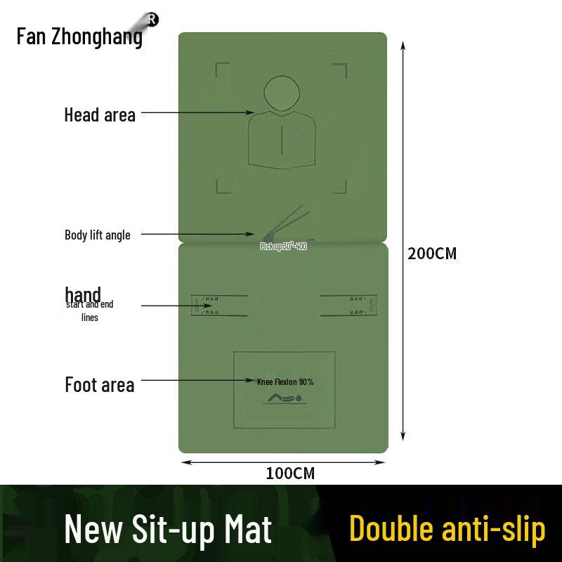 Fanzhonghang Abdominal Crunch & Sit-up Training Mat