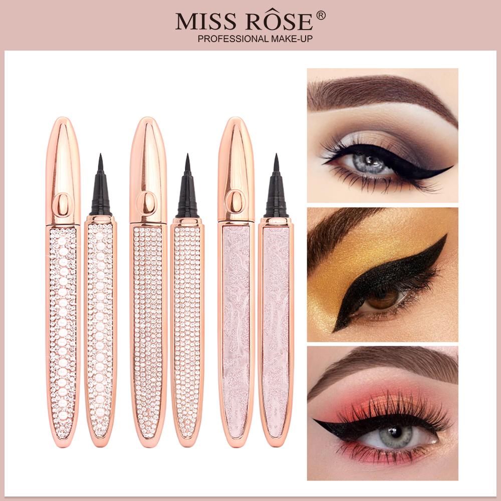 

Miss Rose 2023 Новая жидкая подводка для глаз с бриллиантами, многофункциональная водостойкая подводка для глаз, стойкие, не размазывающиеся профессиональные продукты для макияжа
