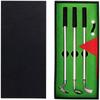 Golf Club Gift Black/Red/Blue Ink Golf Shaped Ballpoint Pen Neutral Pen Golf Putter Pen Set Gel Pen