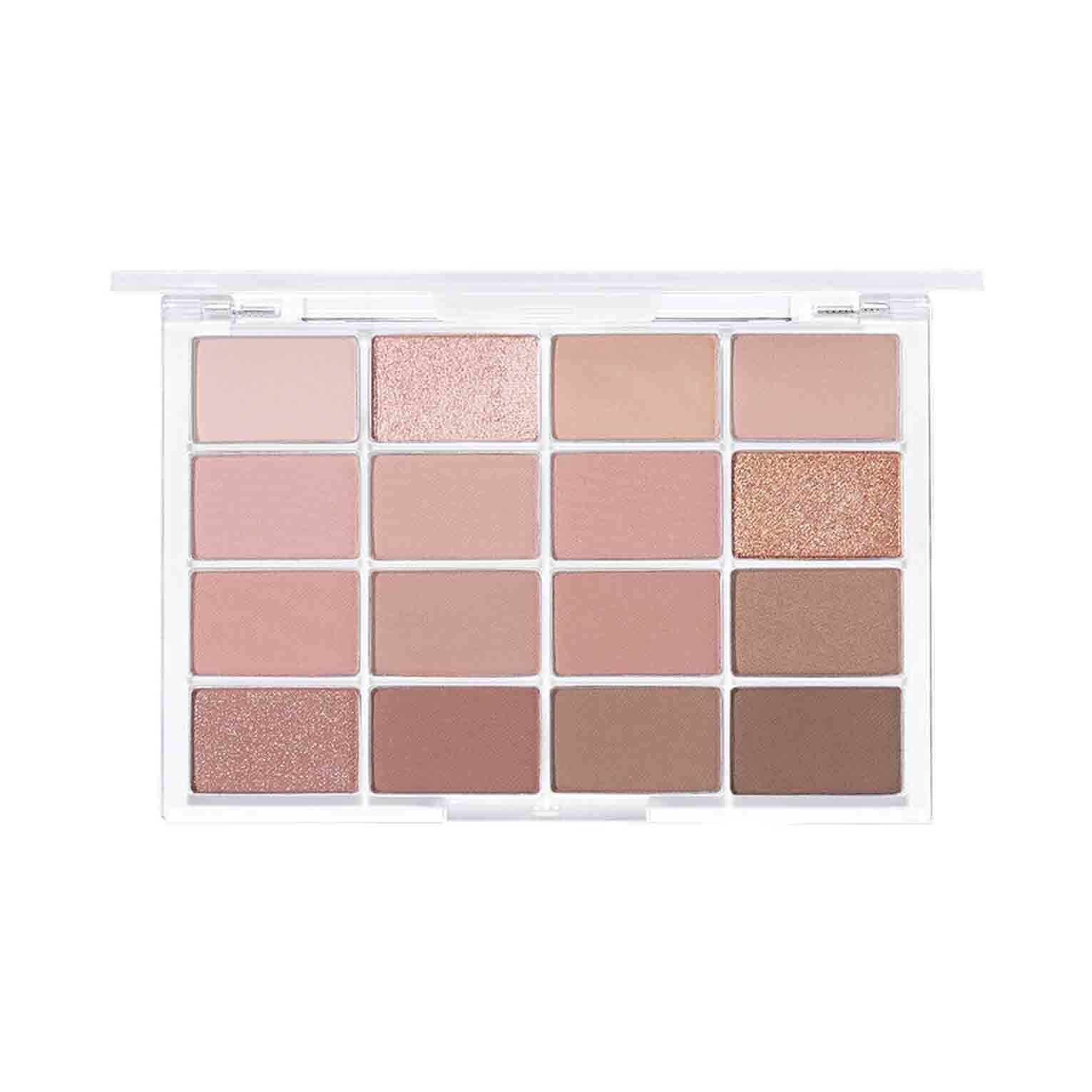 

WAKEMAKE NEW Soft Blurring Eye Palette 14g 10 Colours, Макіяж, корейська косметика, KBeauty, зразок 05 Mute Coral Blurring
