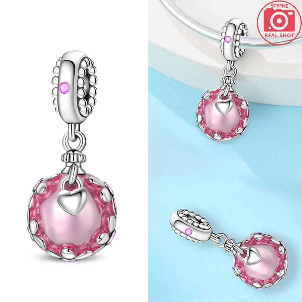 

Luminous Blue Wish Bottle Star Purple Heart Copper Original Charms Beads Fit Bracelet Women Jewelry Making Diy Gift