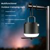 3 In 1 USB Rechargeable Dimmable Canopy Fans with LED Lights Hanging Tent Fans for Tents Canopies Beach RV Car Camper