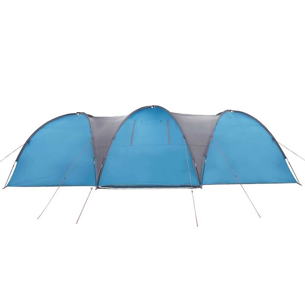 Dome Family Tent for 8 Persons Blue Waterproof