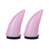 2Pcs Universal Glow Demons Horn Helmet Decoration for Night Riding Safety Personalized LED Helmet Lights USB Rechargeable Helmet Decoration