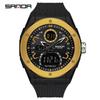 Sanda Youth Multifunctional Waterproof Sports Watch for Students