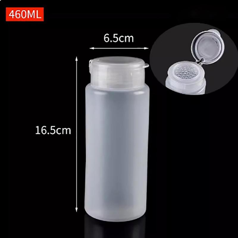350/460/700Ml Flip Cover Talcum Powder Bottle Refillable Cosmetic Powder Dispenser Plastic Powder Container Empty Pots Bottles