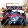 3D Print Deltarune 2 Bedding Set Single Twin Full Queen King Size Bed Set Adult Kid Bedroom Duvetcover Sets Game Bed Sheet