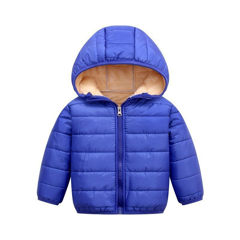 Giacca Invernale in Cotone per Bambini Stile Corto Nuovo Cappotto in Cotone per Bebè Capospalla per Bambini Piccoli Ragazzi Ragazze Giacca Imbottita in Lana d'Agnello e Cotone Moda