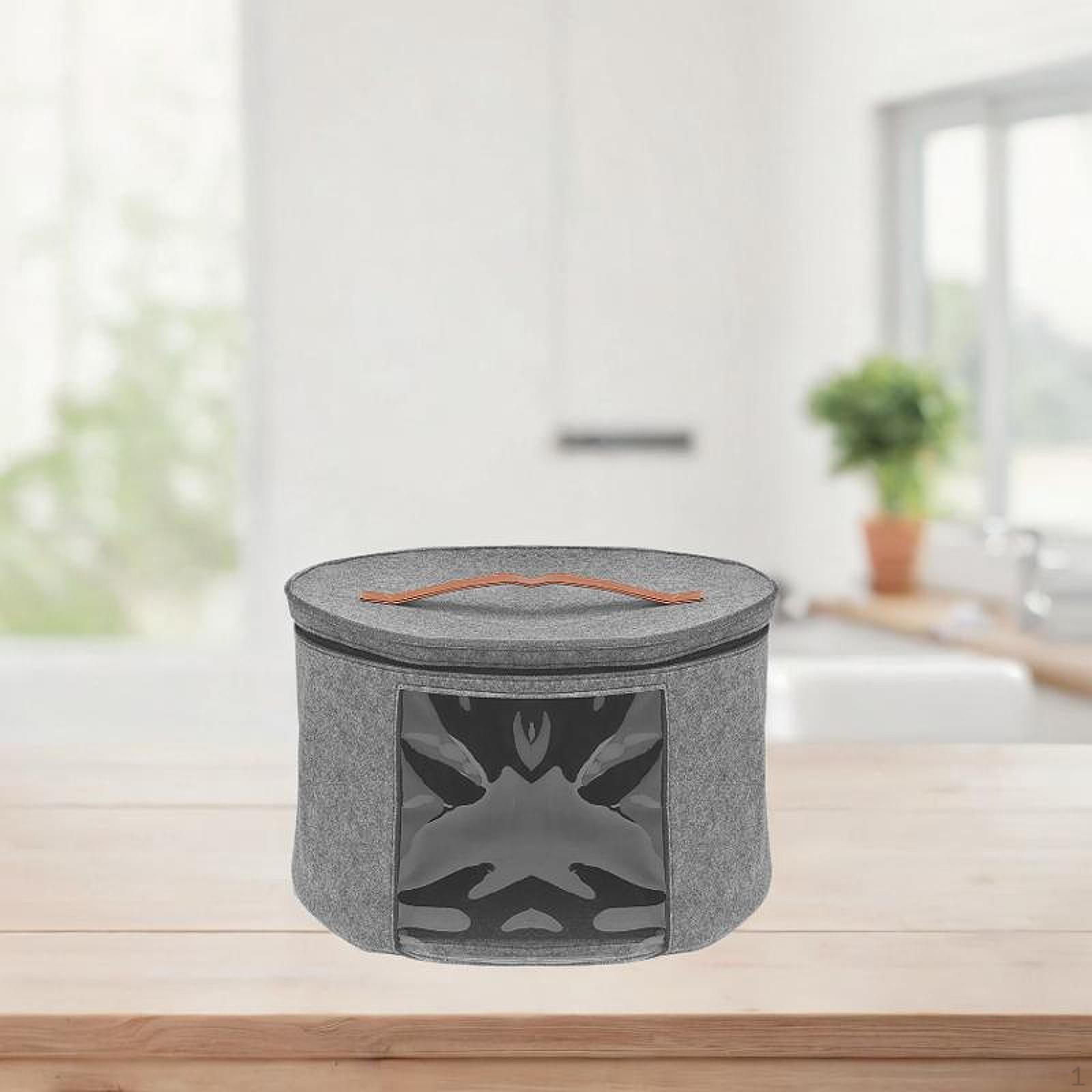 

Пылезащитный держатель для шляп с крышкой для использования в шкафу и офисе серый