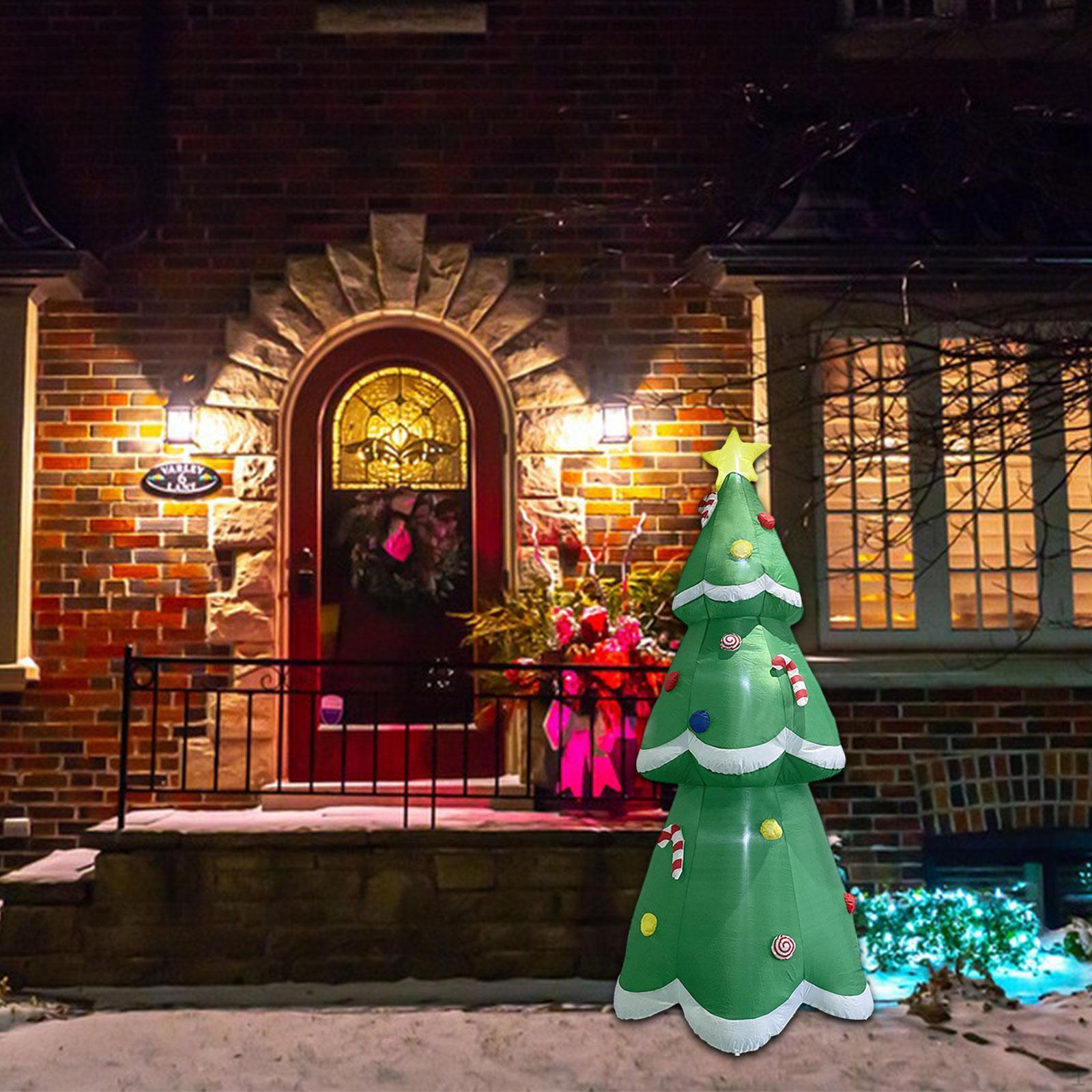 

Рождественские надувные украшения для двора 2.1m Christmas tree