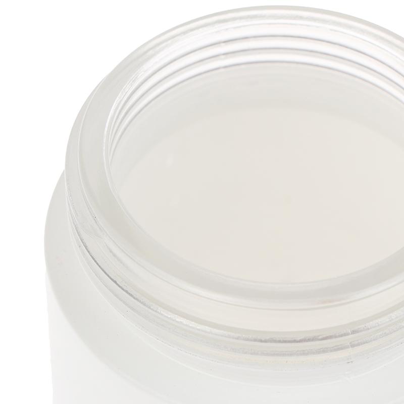 Mini Glass Jar Cosmetics Subpackage Filling Wood Cap Bottle Face Cream Lipstick Storage Container Frosting Refillable 5G-200G