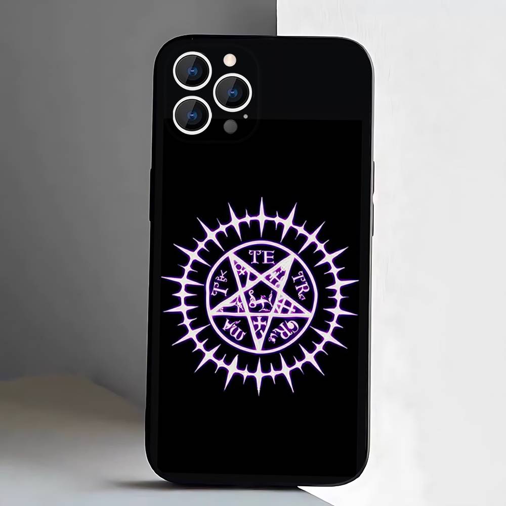 Black Butler ANIME Handyhülle Für iPhone 17,16,15,14,13,12,11,Pro,Max,Plus,E,Air,Mini Schwarz Stoßfest Funda Hülle