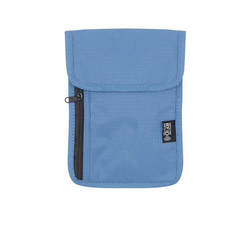 RFID Blocking Anti-Theft Lanyard Bag for Keys & Passport