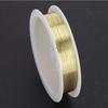 Beads String Jewelry Accessories Nail Art Manicure Metal Copper Wire Thread(Gold)