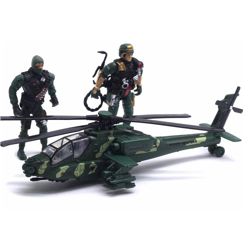 Pressure Casting Alloy Simulation Aircraft Model, Fighter Jet, Rear Pull, Baby Sound Lamp, Children's Aircraft, Toy Aircraft Model