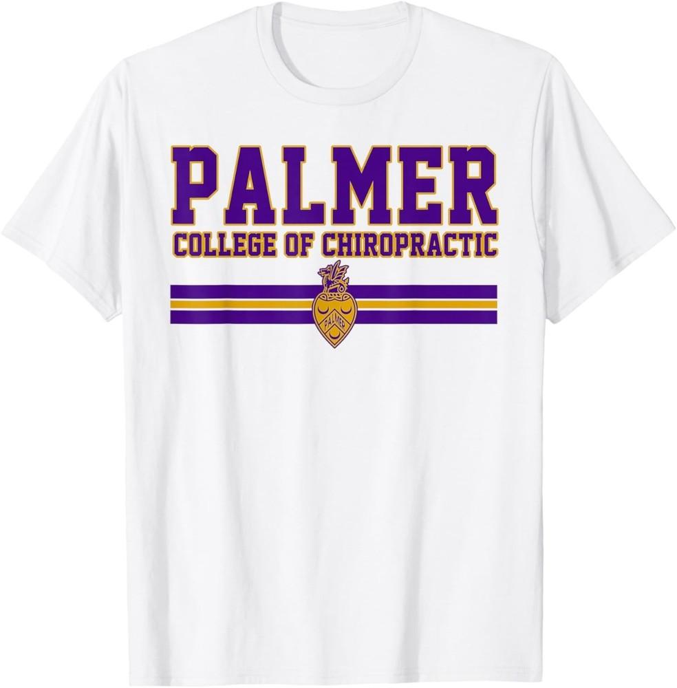Palmer College of Chiropractic Винтажный дизайн с аркой Мужская Женская Футболка Унисекс Футболка S