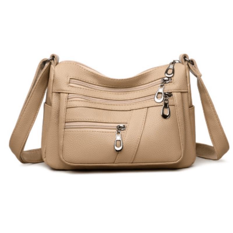 

Стильная, простая и атмосферная сумка через плечо 25.5*10*18 хаки