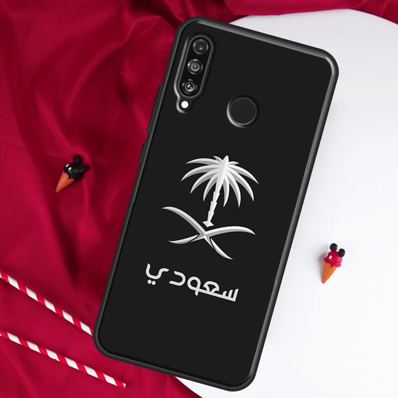 Saudi Arabia Flag For Huawei Nova 9 SE 10 5T Y90 Y70 Y60 Y61 Y91 Y72 12i 12s 11i P60 Pro P20 P30 P40 Lite Case