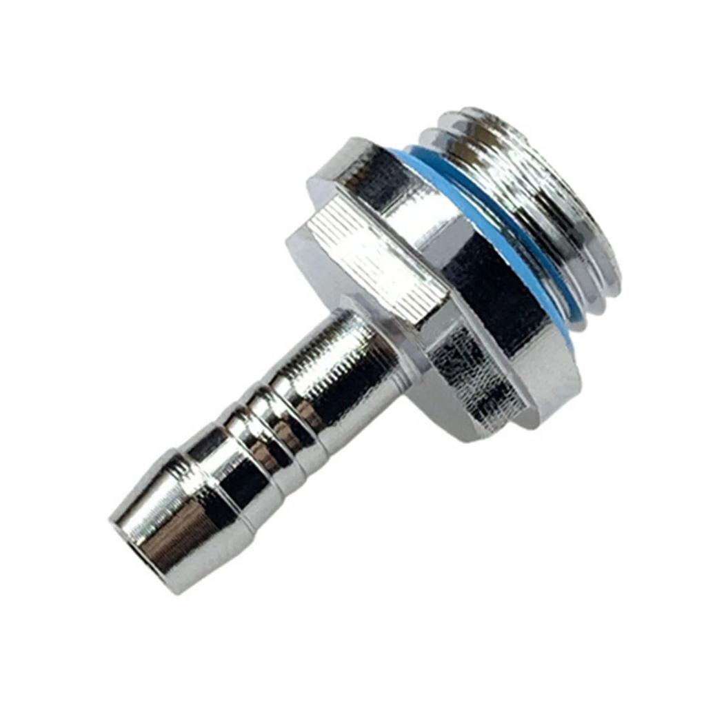 PC Water Cooling Barb Fitting Two-Touch Fitting G1/4 Thread HosePagoda Connector Pagoda Connector Pipe Fittings Industrial Plumb