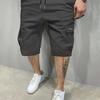 Men's Cross-Border Summer Cargo Shorts - American & European Size, Beach & Five-Point Style, Korean Design