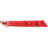2Pcs Rear Bumper Reflector 63147857003 + 63147857004 Left Right Red Trim Compatible with BMW X3 2016-2019