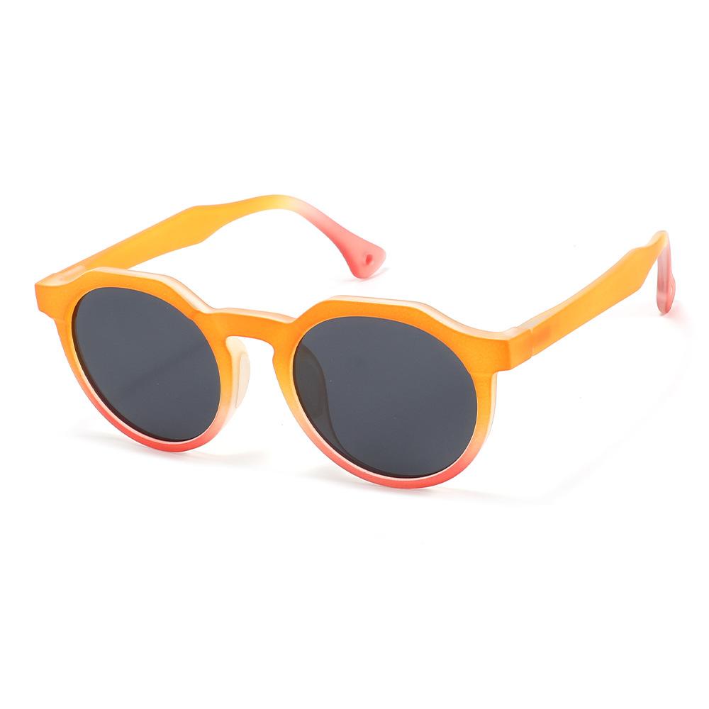 

Трендовые поляризованные детские солнцезащитные очки Защита UV400 для девочек и мальчиков Милые модные круглые солнцезащитные очки для малышей Возраст 3-12 лет Детские 3-12 Years old