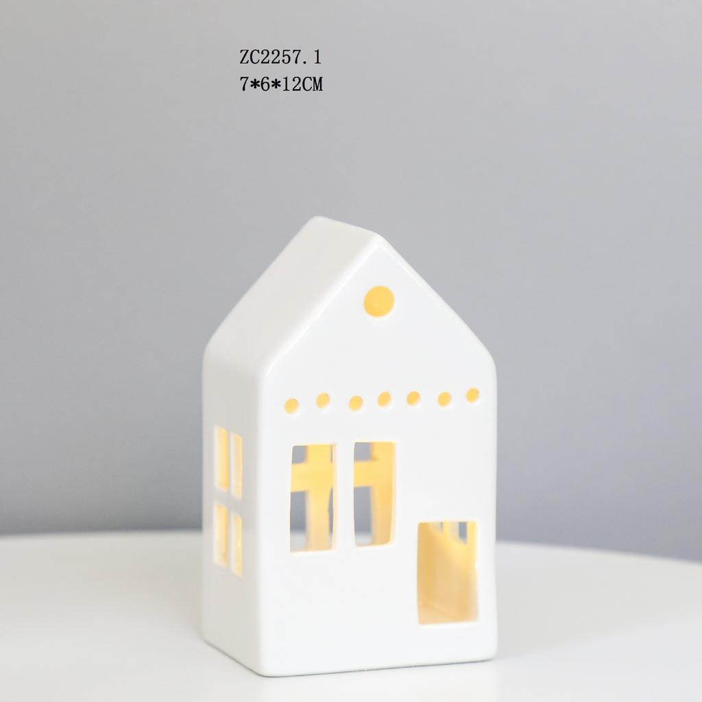 Creative Craft Ceramic LED Small Room Night Lights, Ambient Lights, Decorative Ornaments, Festival Decorative Table Ornaments