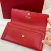 [Pre-Owned] Red Leather Card Holder - Excellent #CBBYMS
