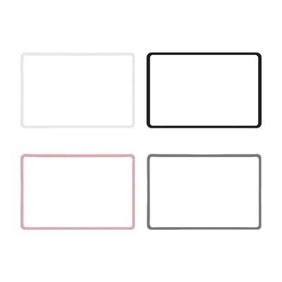 Car Interior Screen Edge Protective Silicone Frame Skin Cover For Model 3 Model Y Center Console Bumper Guard Decoration