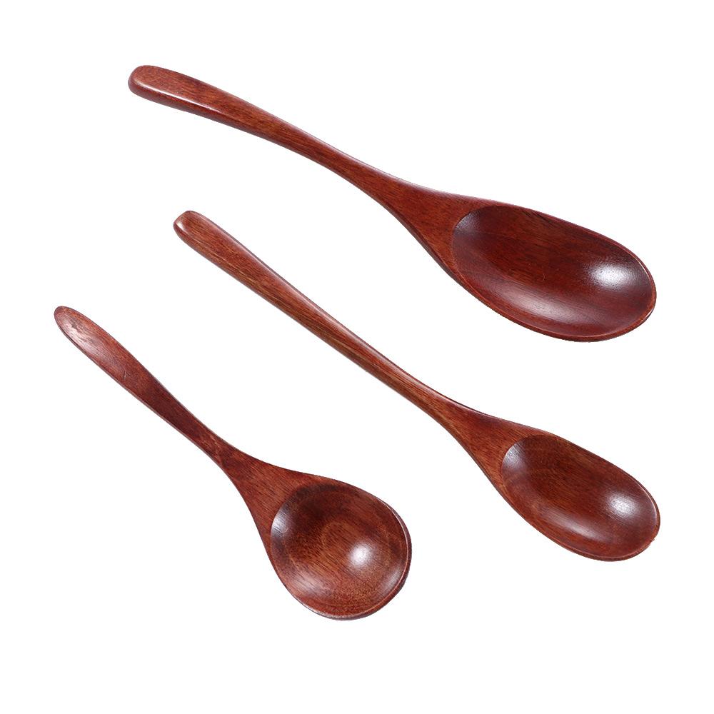 Tableware Cooking Utensils Dessert Kitchen Tools Wooden Spoon Soup Spoons Tea Spoon Coffee Spoon