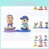 Crayon Shin-chan Figurenkollektion Sechs PVC-Modelle Für Kuchen Auto Und Schreibtisch-Display