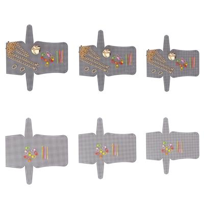 Netz Acryl Leinwand Bögen Set für Stickerei und DIY Häkeln Weben Umhängetasche Geldbörse Herstellung Bastelprojekte Sets