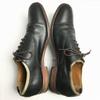 Johnston & Murphy Storlek 13M (30.531.0cm) Cap Toe Straight Tip Business Shoes Svart Herrskor(BEGAGNAD)
